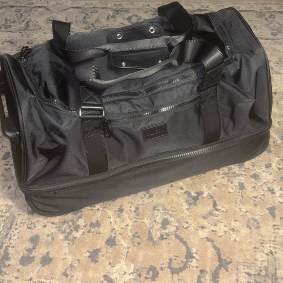 Calpak Stevyn Rolling Duffel Luggage Black